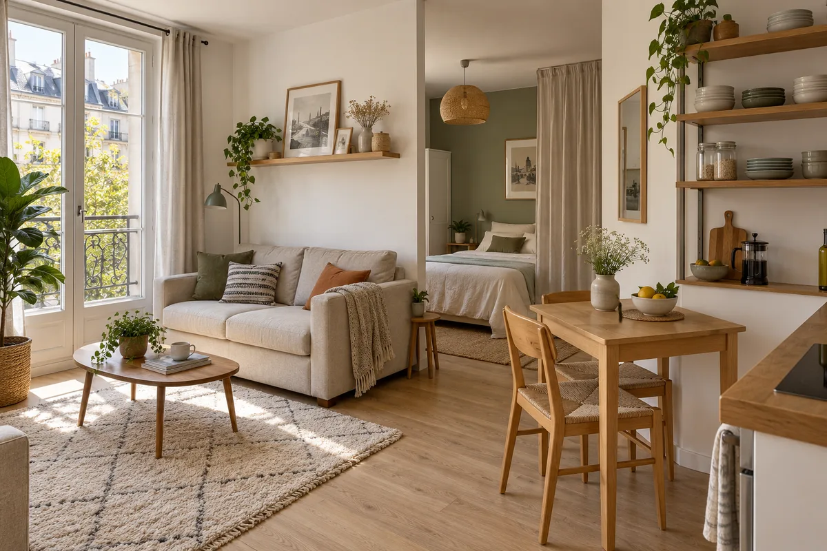 Meubler un studio à louer : banquette ou convertible