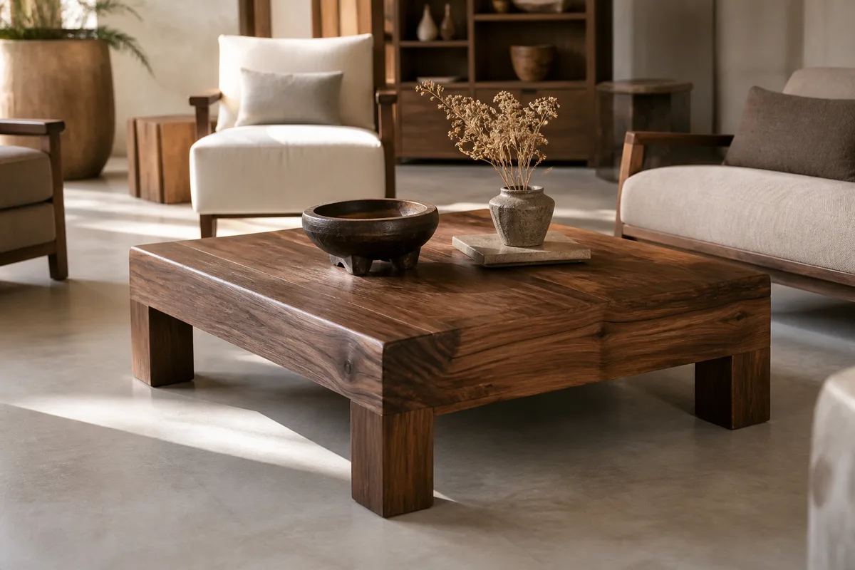 Table basse en bois massif : ce qui fait la différence